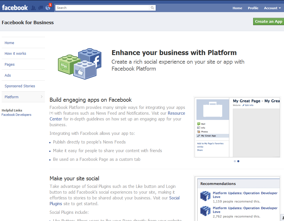 facebook platform